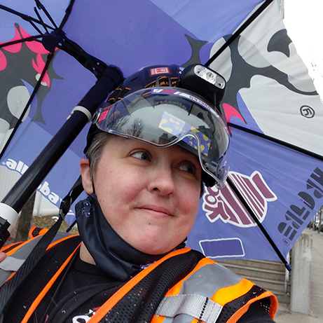 LadyFoxie in Salmon Run cosplay