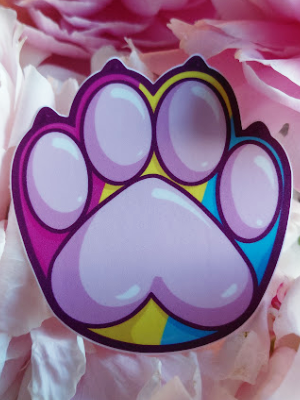 Paw Sticker - Pansexual