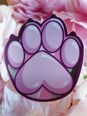 Paw Sticker - Demigirl