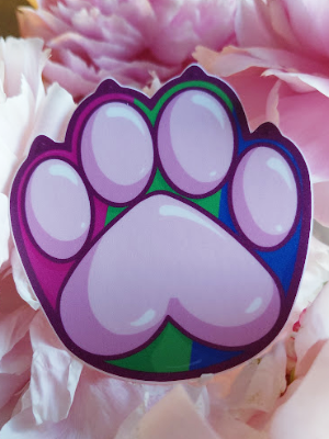Paw Sticker - Polysexual