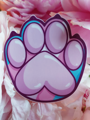 Paw Sticker - Transgender